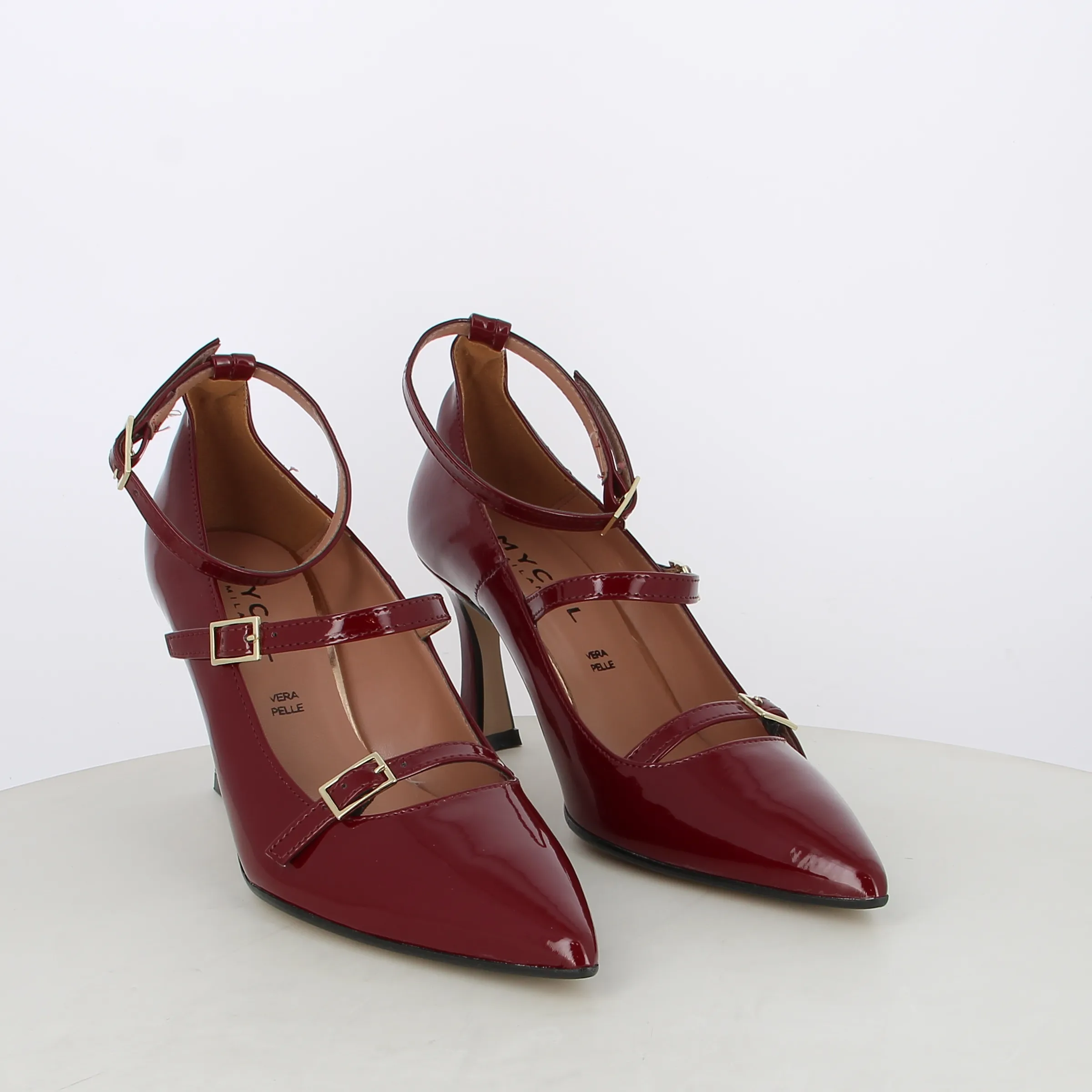 -----Mycol -----Decollete da donna con cinturini ----
