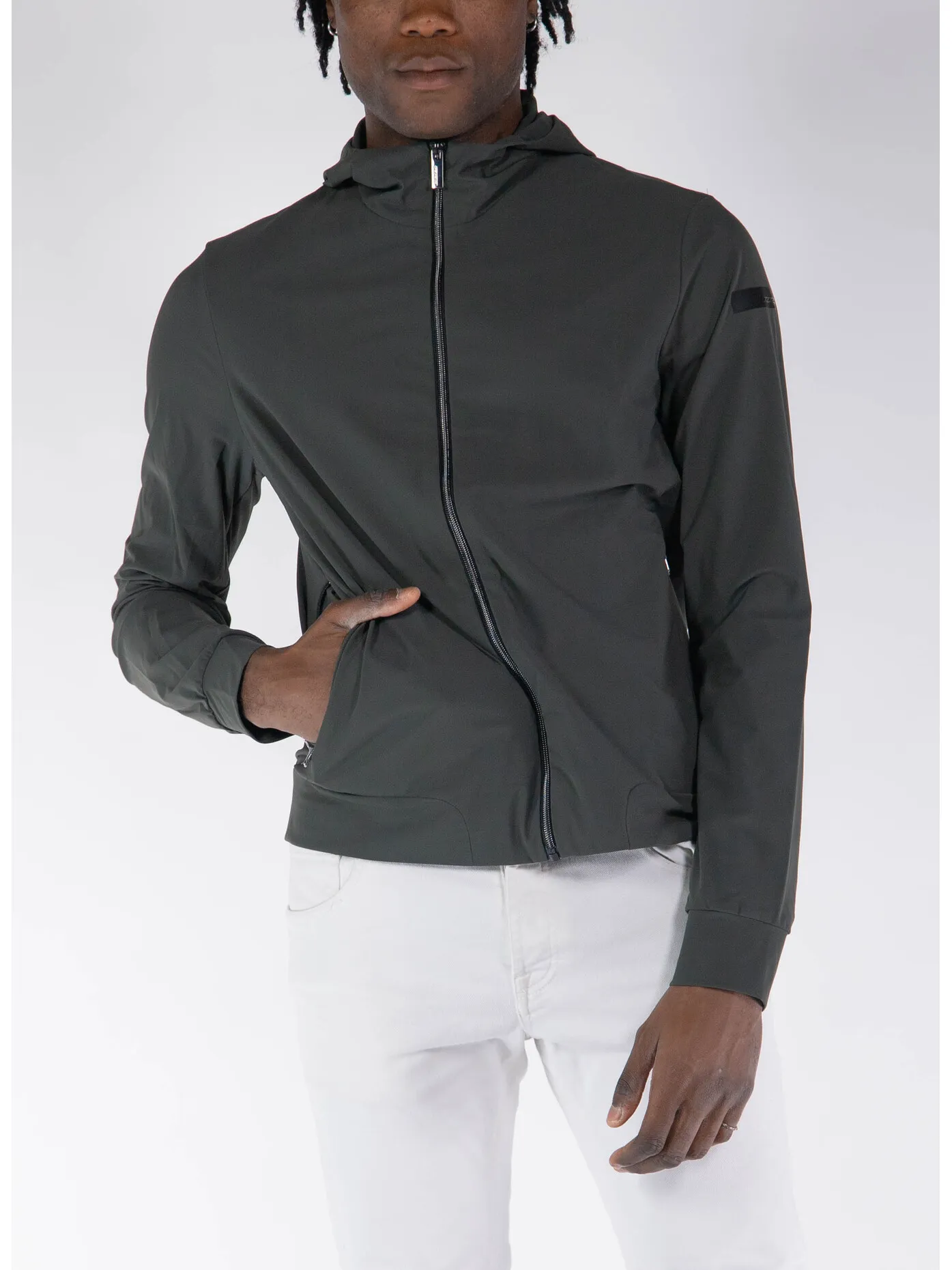     -R.R.D.    -FELPA HOOD ZIP FLEECE SUMMER-