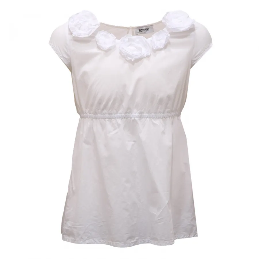 1008AN camicia bimba MOSCHINO TEEN girl kids shirt