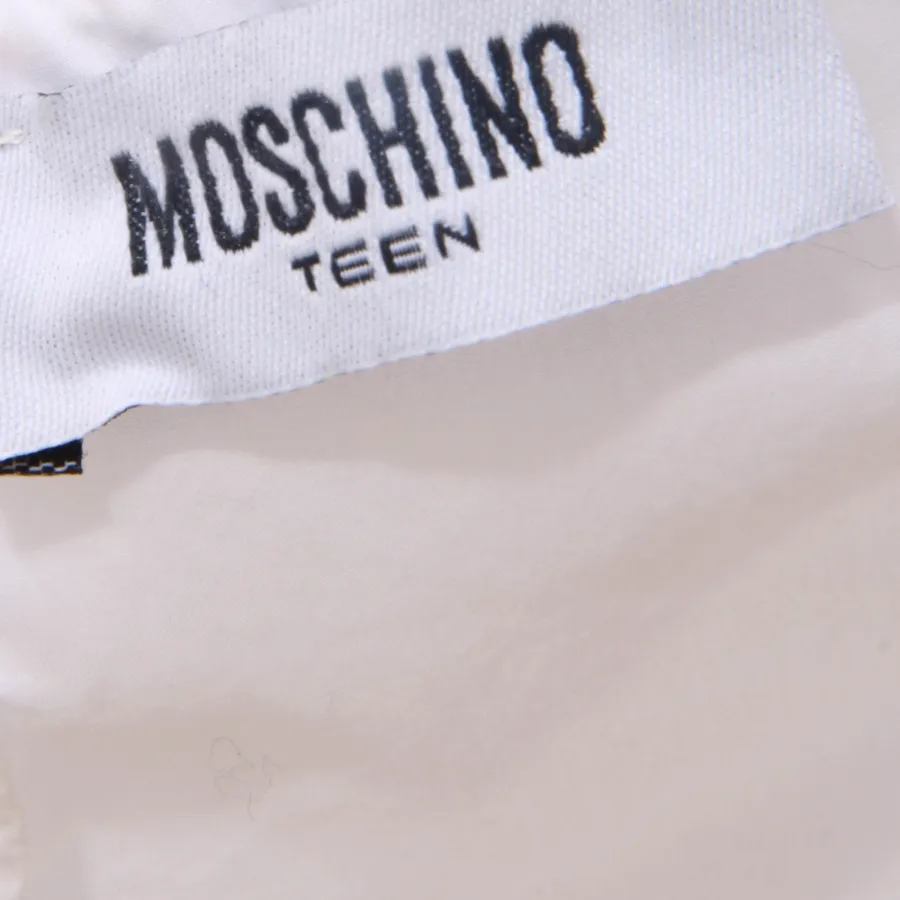 1008AN camicia bimba MOSCHINO TEEN girl kids shirt