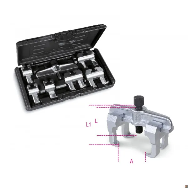 1529/C7 - CASSETTE ESTRATTORI PULEGGE 7PZ /C7 BETA UTENSILI 015290100