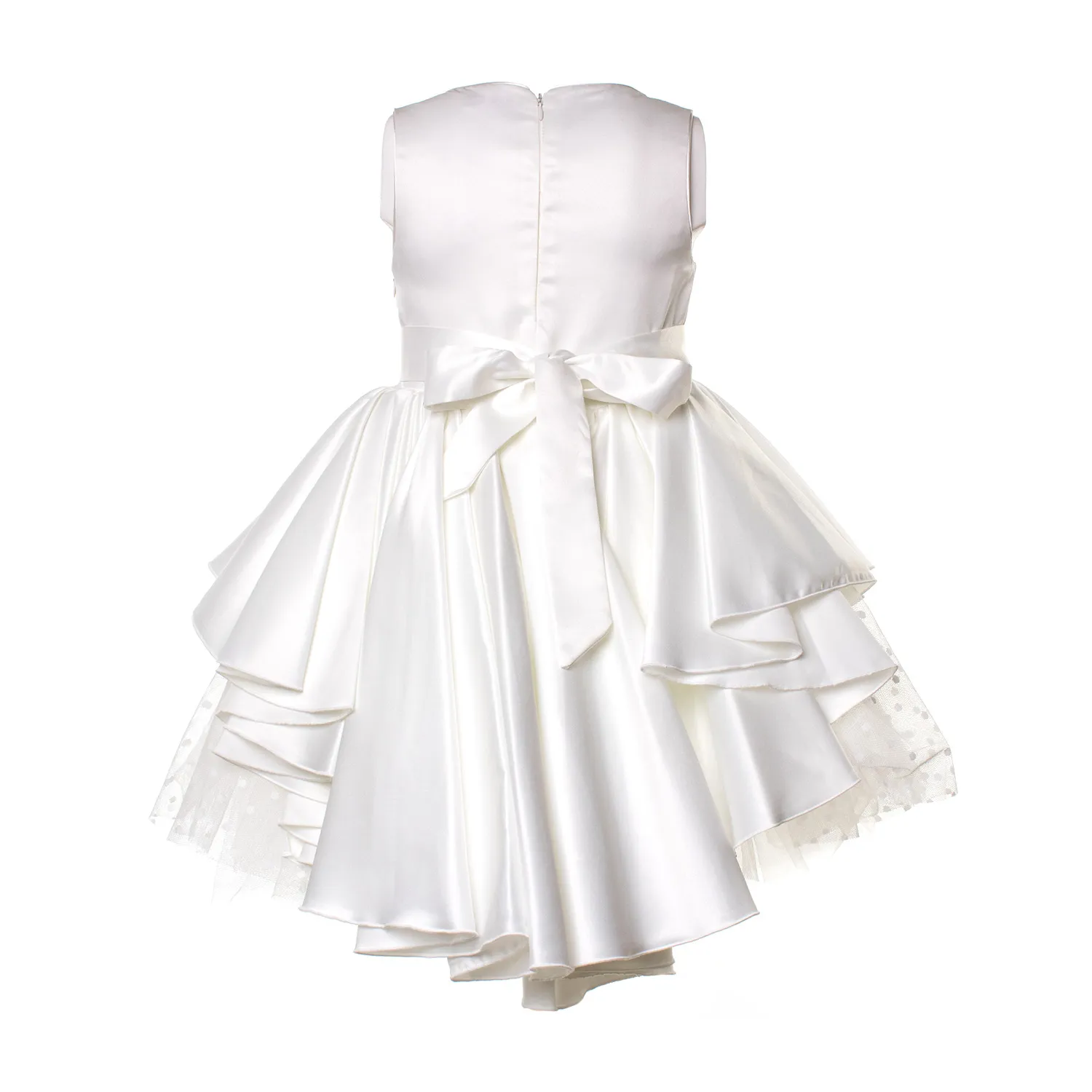 Abito Cerimonia Bianco Bambina 04