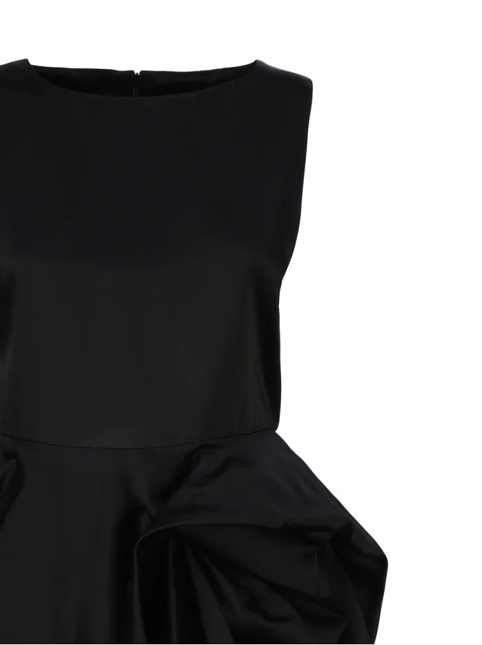 ABITO CORTO SMANICATO DRAPPEGGIATO