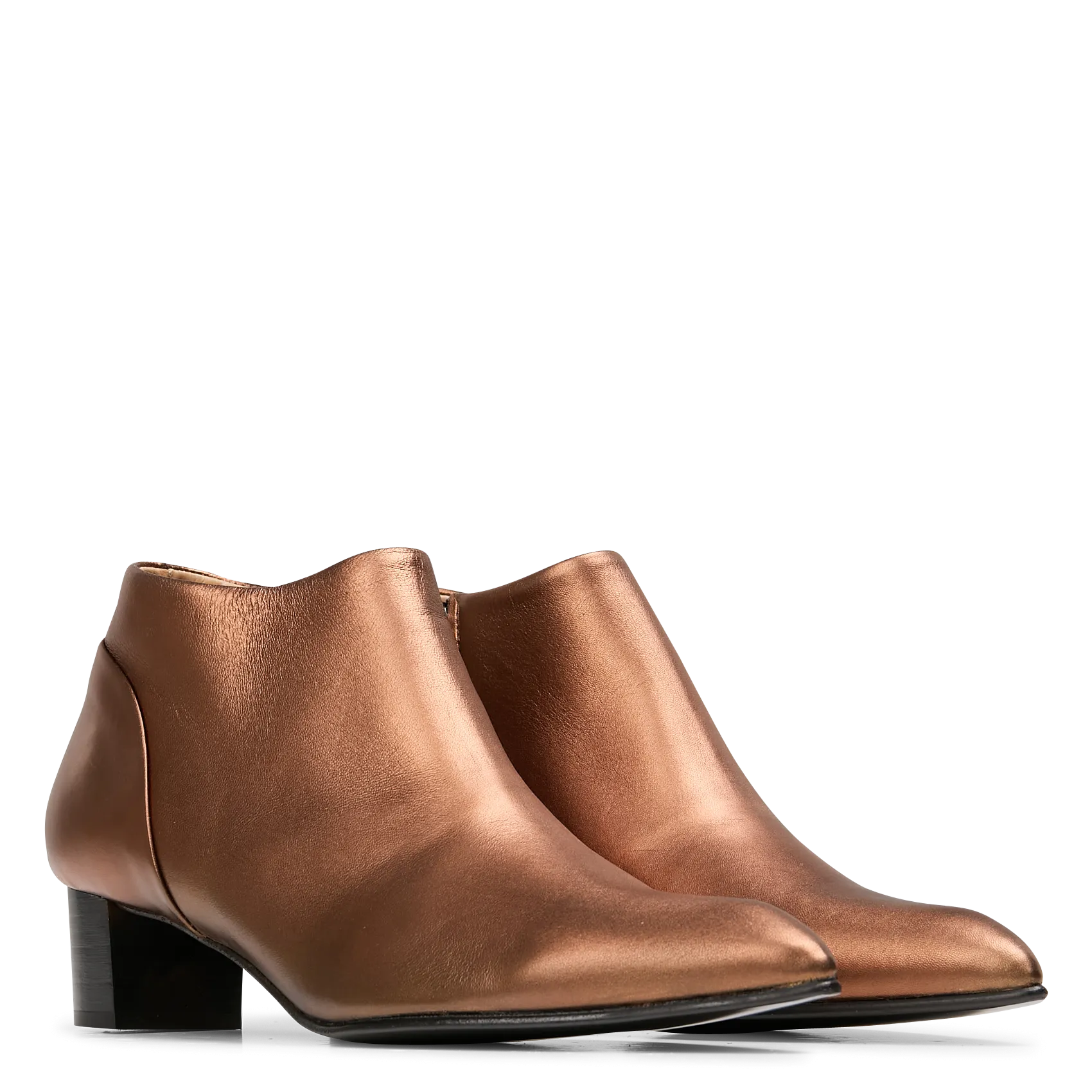  ACOTE   Stivali in pelle metallizzata | Marrone