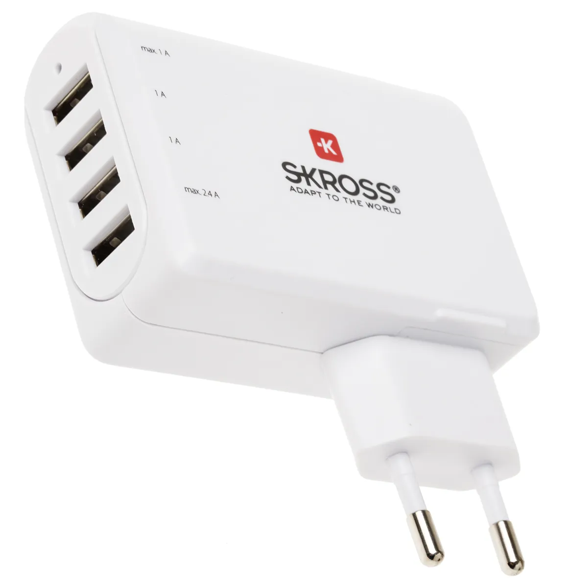 Adattatore AC/DC Adattatore ca/cc SKROSS 5V cc, 4.8A, spina Tipo C