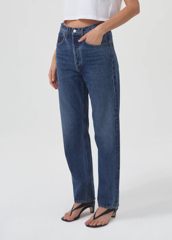 AGOLDE 90′ Mid Rise Straight