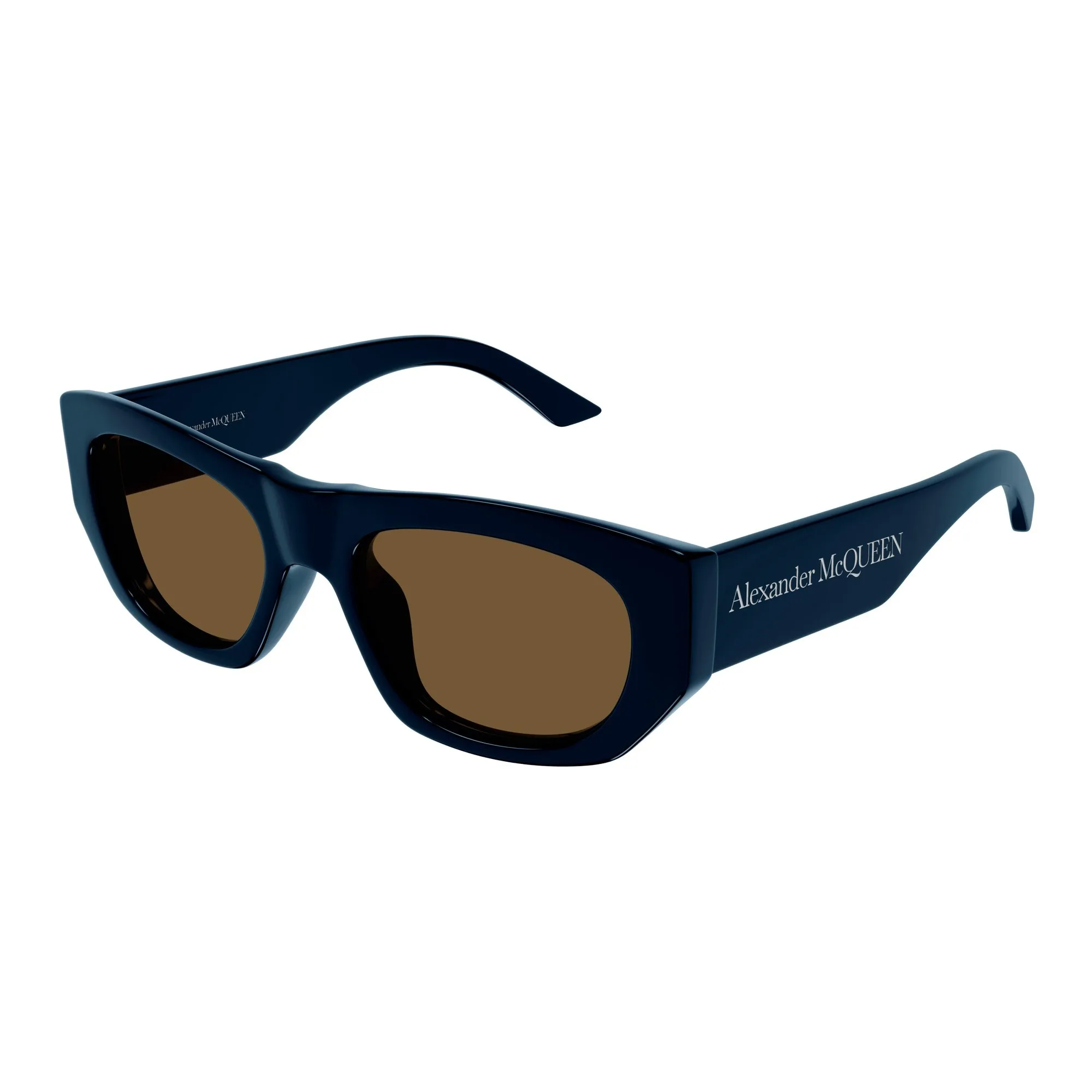   Alexander McQueen AM0450S - 003 Blu | Occhiale Da Sole Unisex 