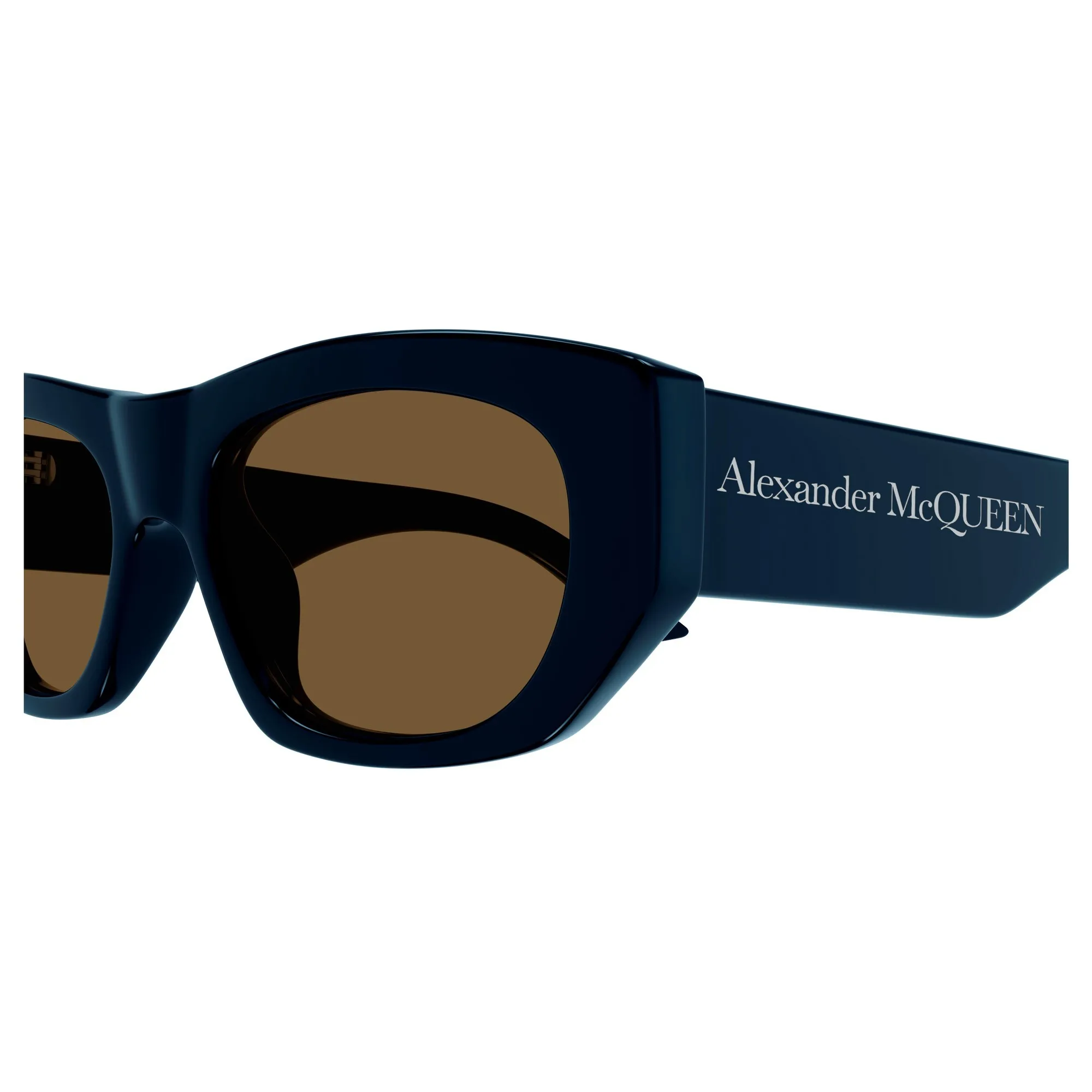   Alexander McQueen AM0450S - 003 Blu | Occhiale Da Sole Unisex 
