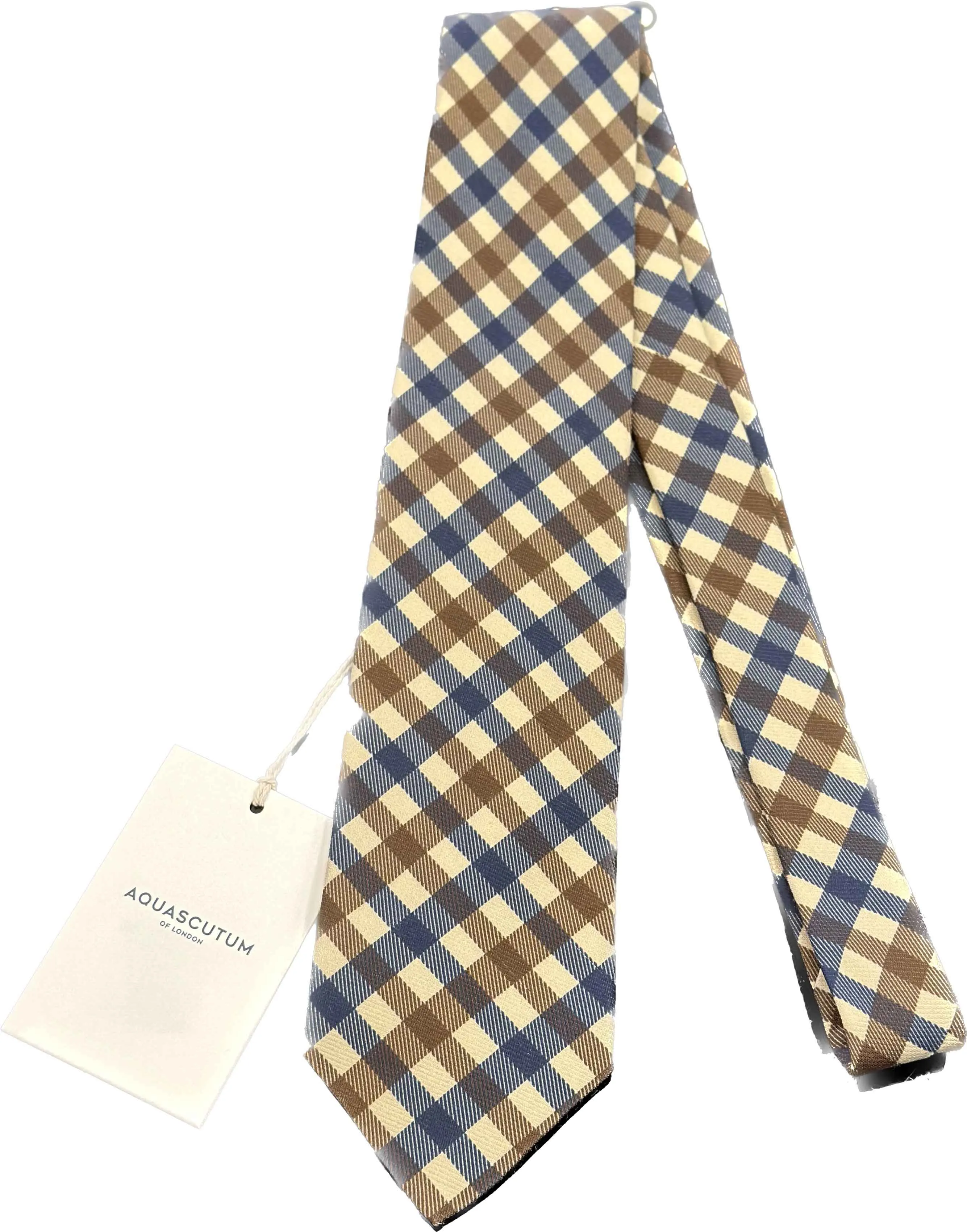 Aquascutum of London Cravatta Club Check