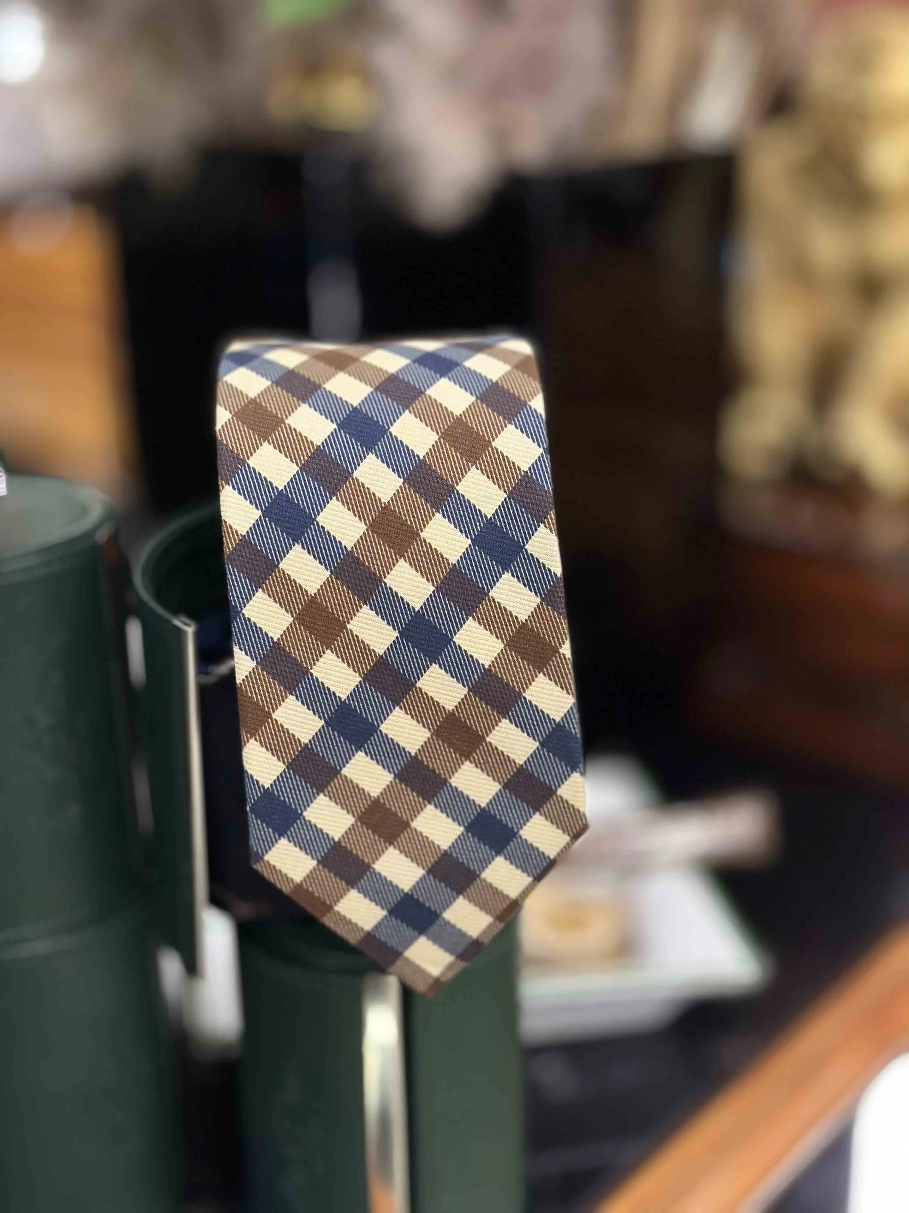 Aquascutum of London Cravatta Club Check