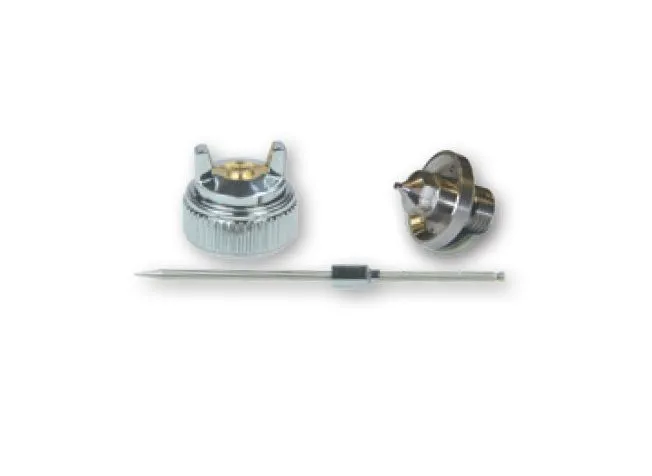 ASTURO 00904XXSR Ricambi per aerografo H2010: Ago, Cappello, ugello - Diametro ugello a scelta 0.5 - 0.8 - 1.0mm