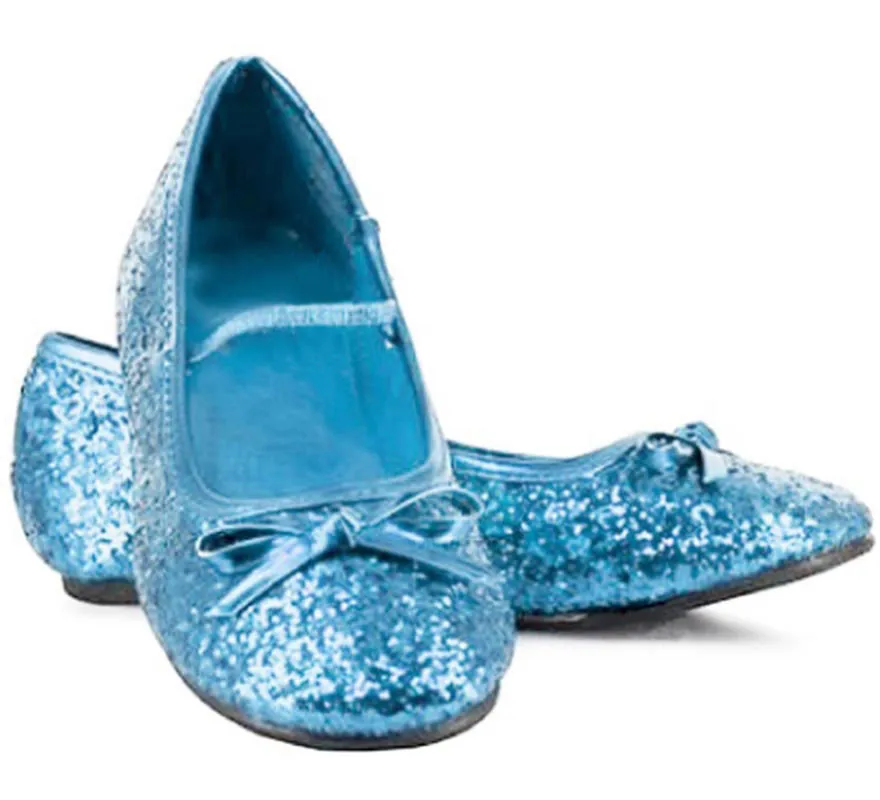 Ballerine Glitter Blu nei numeri dal 22 al 41