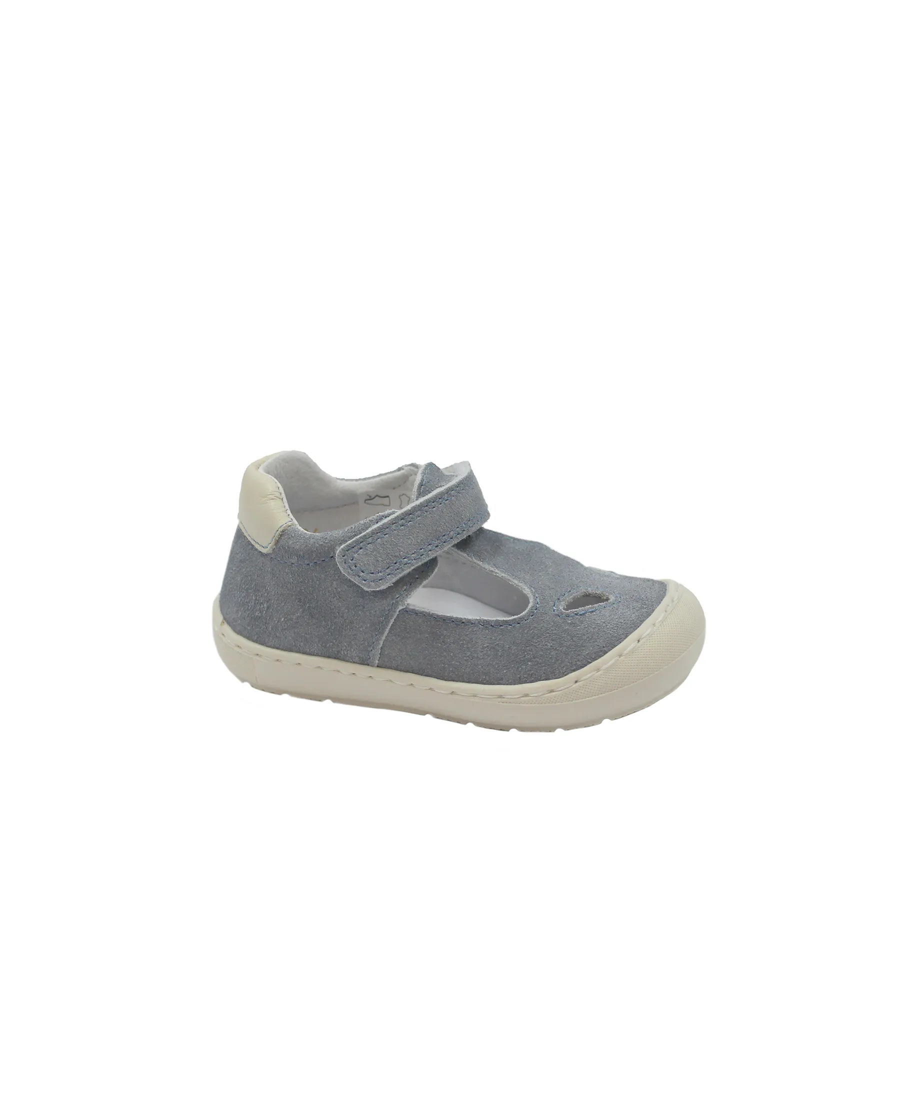 BALOCCHI BUGGY 143304 23/25 jeans blu bambino scarpe sandali strappo primi passi buchetti