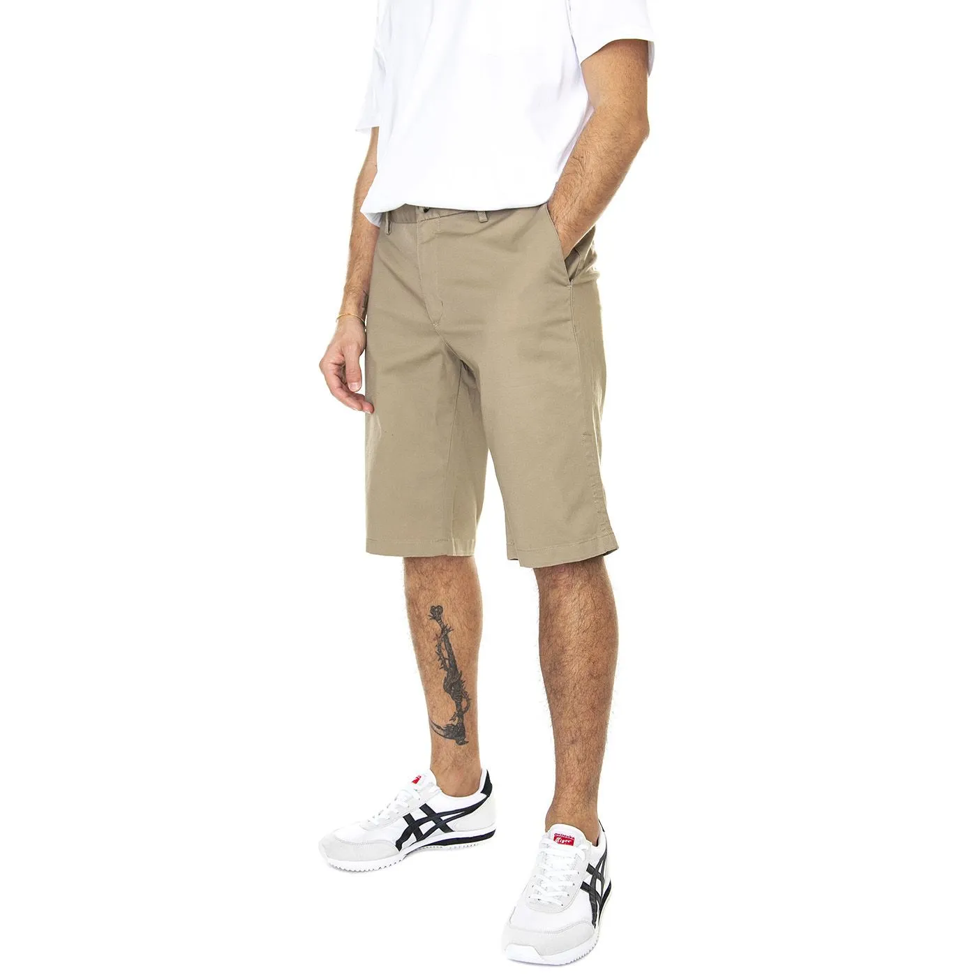 Ben Sherman Signature Chino Short Stone - Bermuda Uomo Beige    