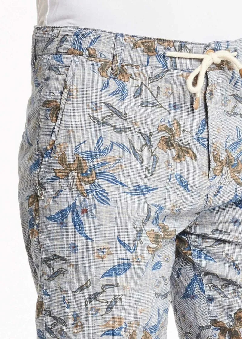 Bermuda con stampa floreale