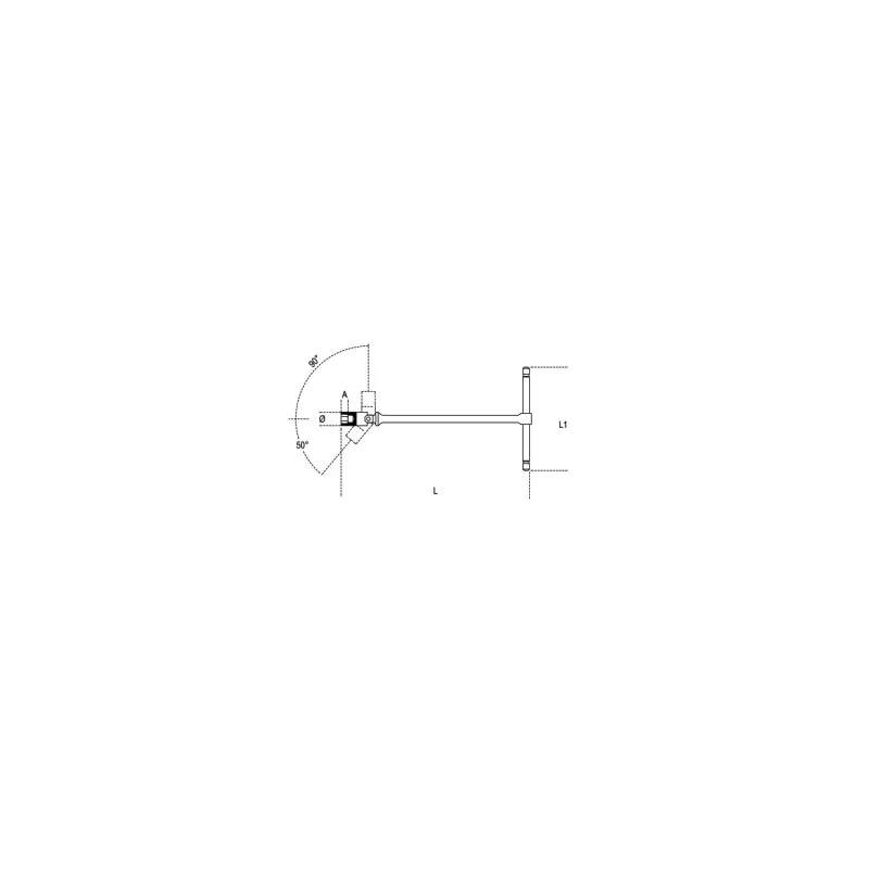 BETA Chiave a T Snodata 952 14 mm | 009520014