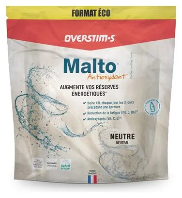 Bevanda energetica Overstims Malto Frutti rossi antiossidanti 1,8Kg
