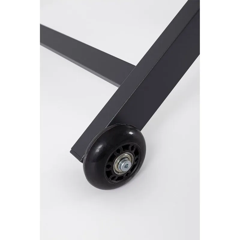 Bizzotto outdoor Lettino con ruote Raul antracite ja18