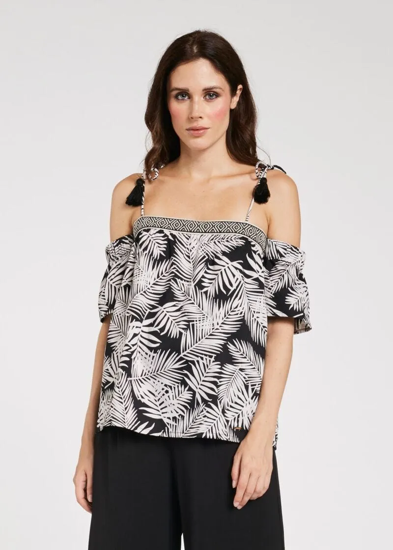 Blusa off the shoulder