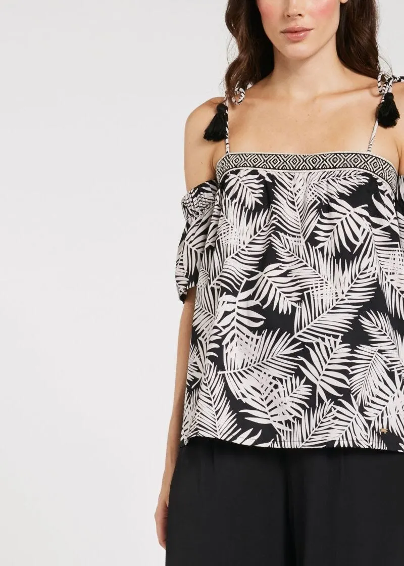 Blusa off the shoulder
