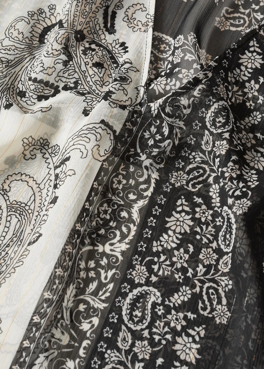 Blusa stampata fiocco