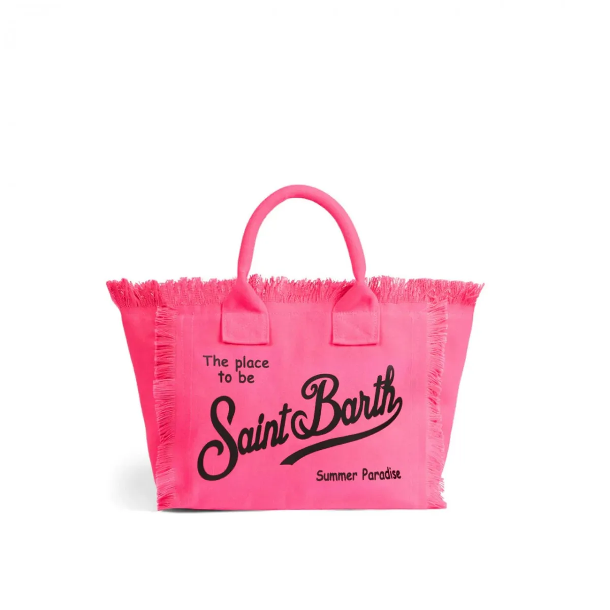 Borsa Colette In Canvas Fluo Pink