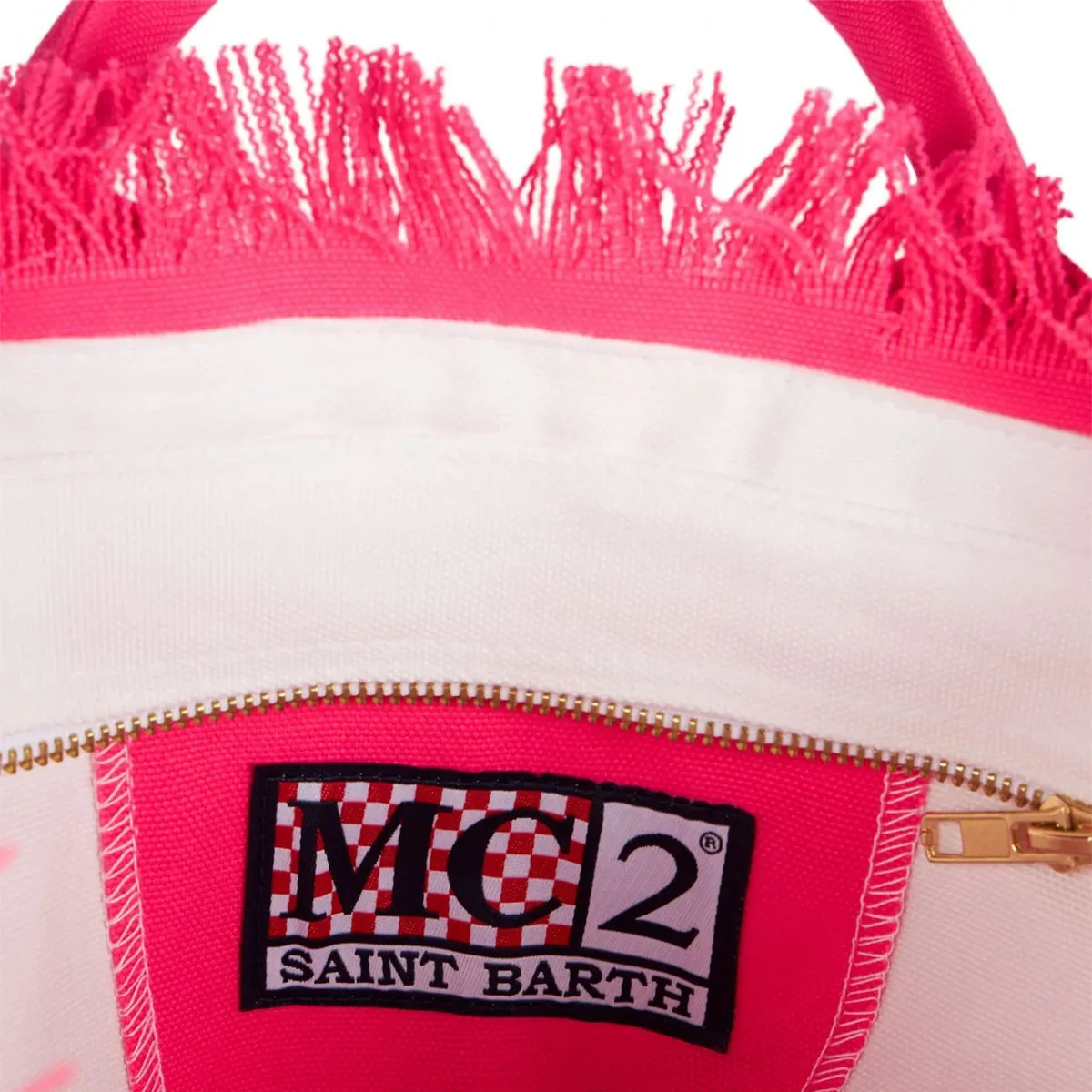 Borsa Colette In Canvas Fluo Pink