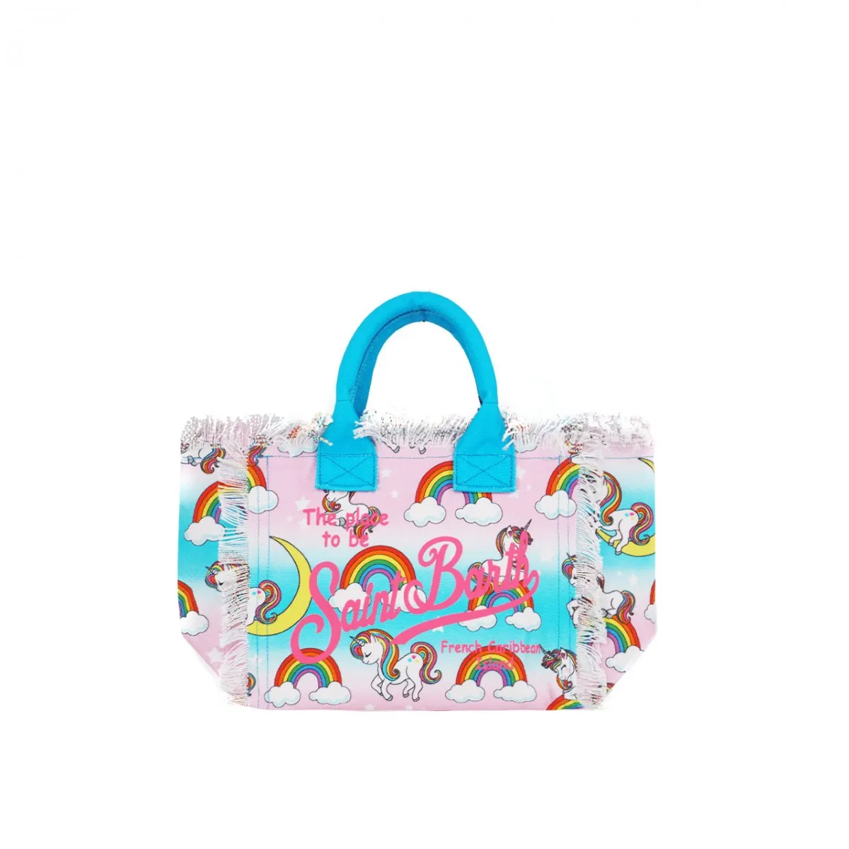 Borsa Colette In Canvas Pink Pony, Rosa