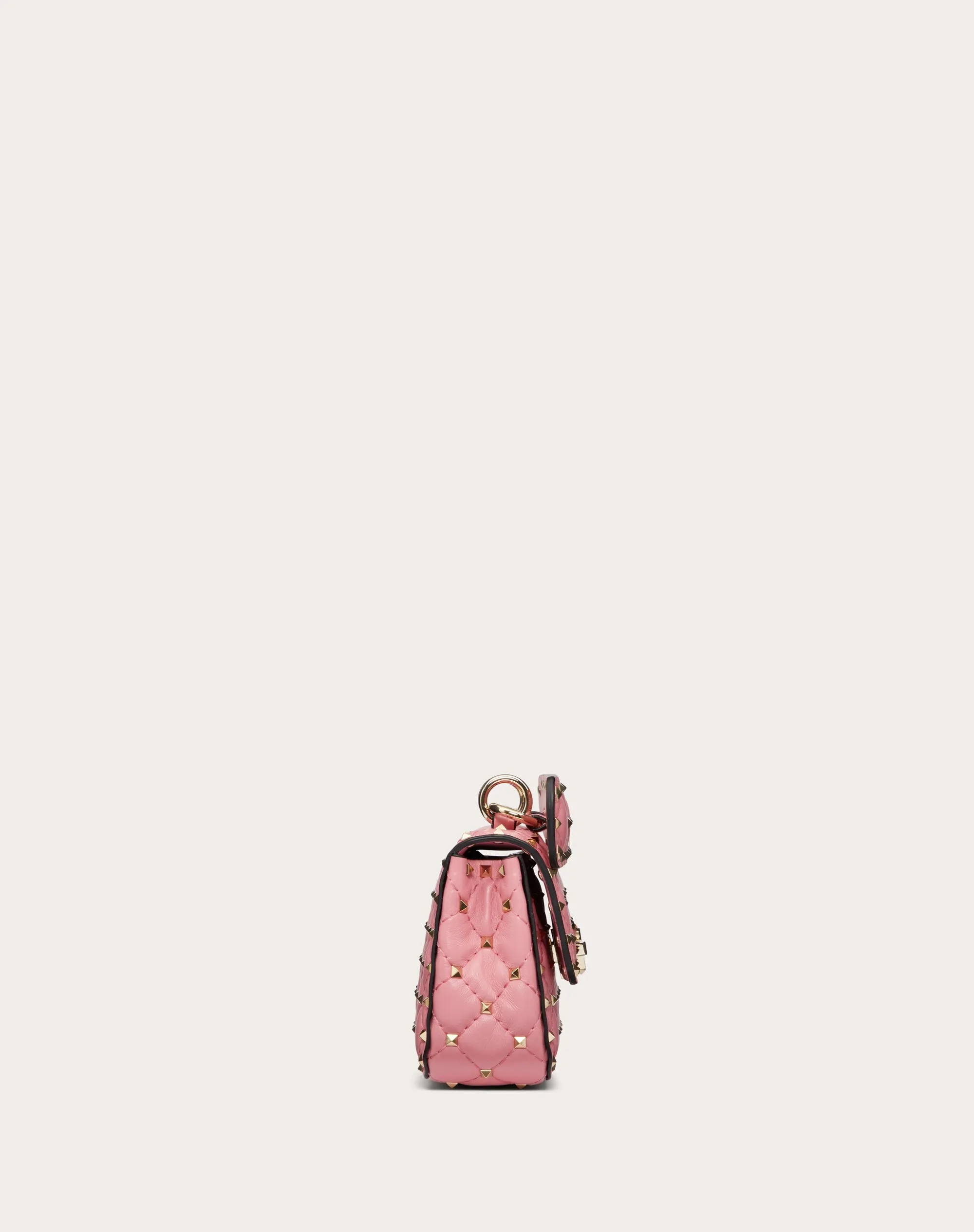 BORSA PICCOLA ROCKSTUD SPIKE IN NAPPA
