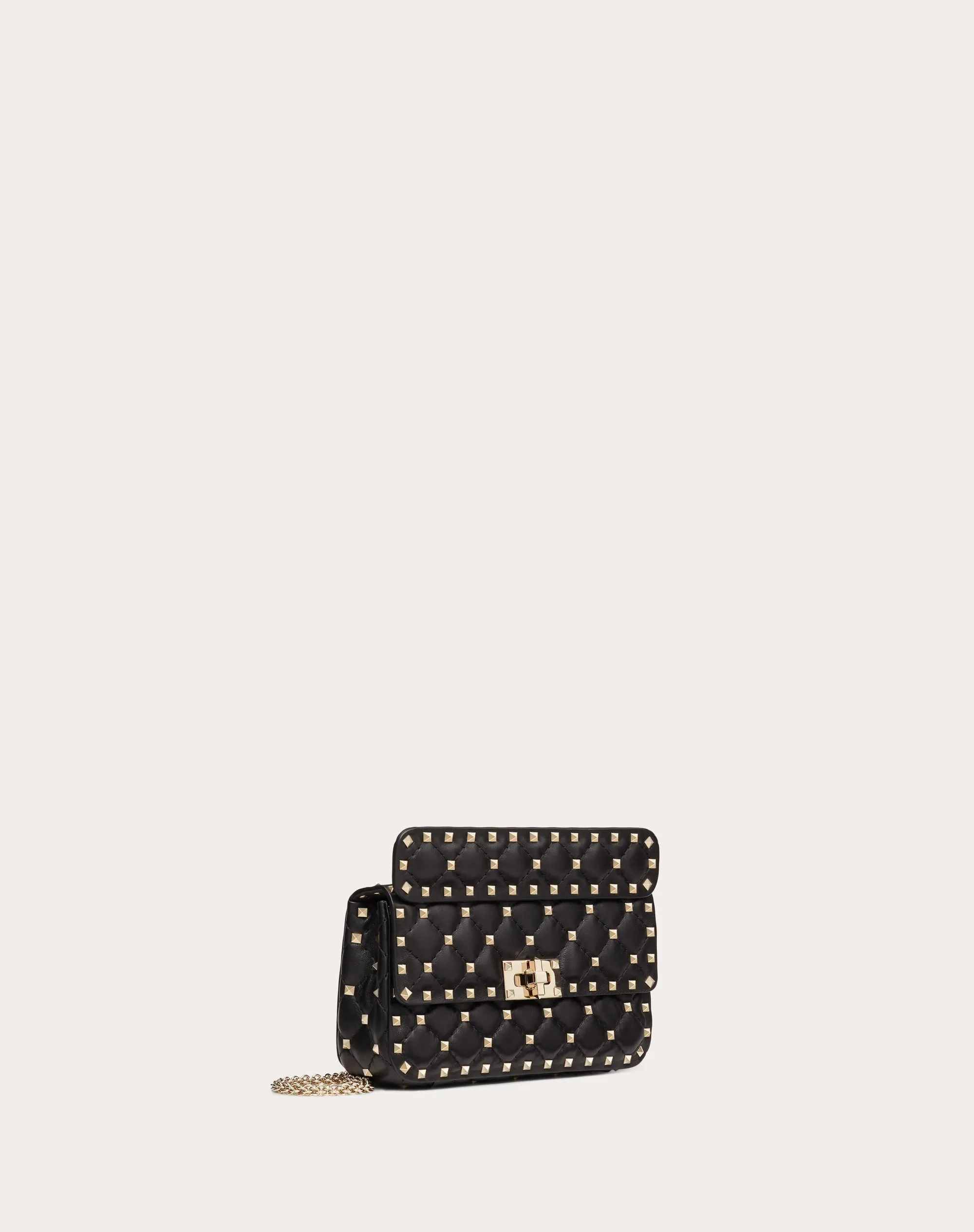 BORSA PICCOLA ROCKSTUD SPIKE IN NAPPA