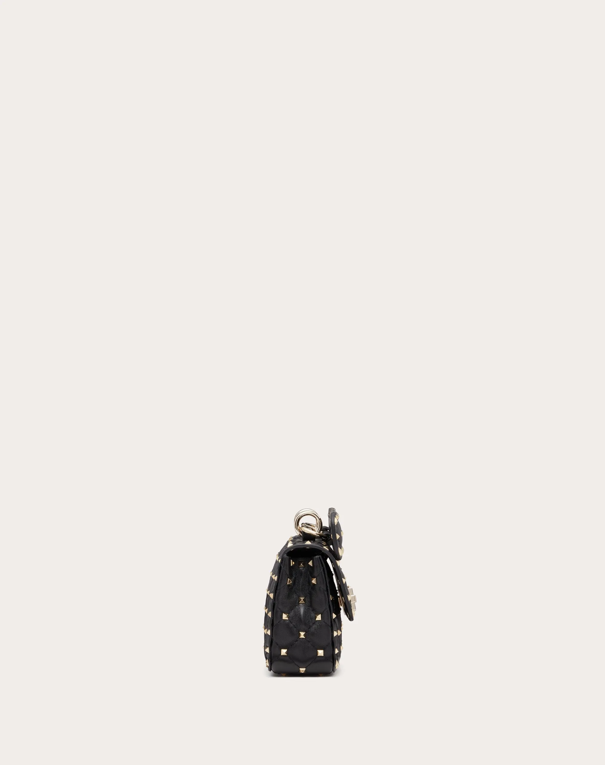 BORSA PICCOLA ROCKSTUD SPIKE IN NAPPA