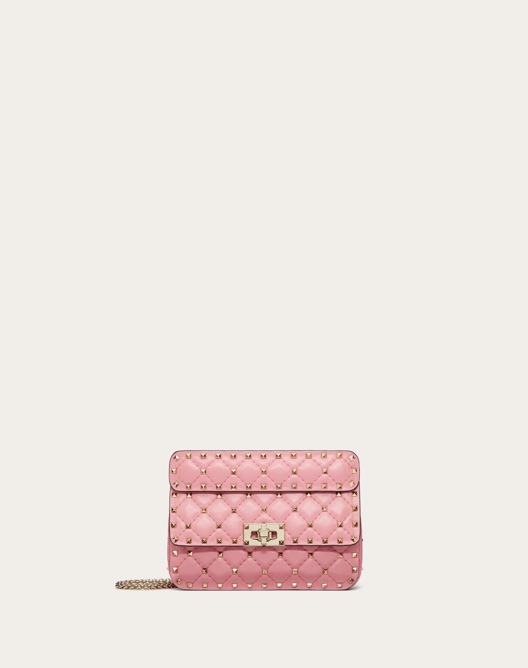 BORSA PICCOLA ROCKSTUD SPIKE IN NAPPA