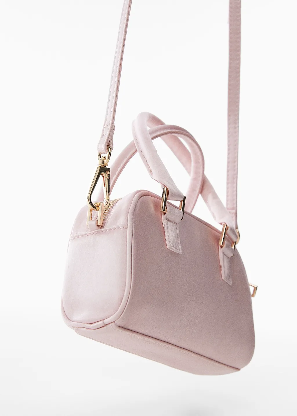 Borsa satin doppio manico