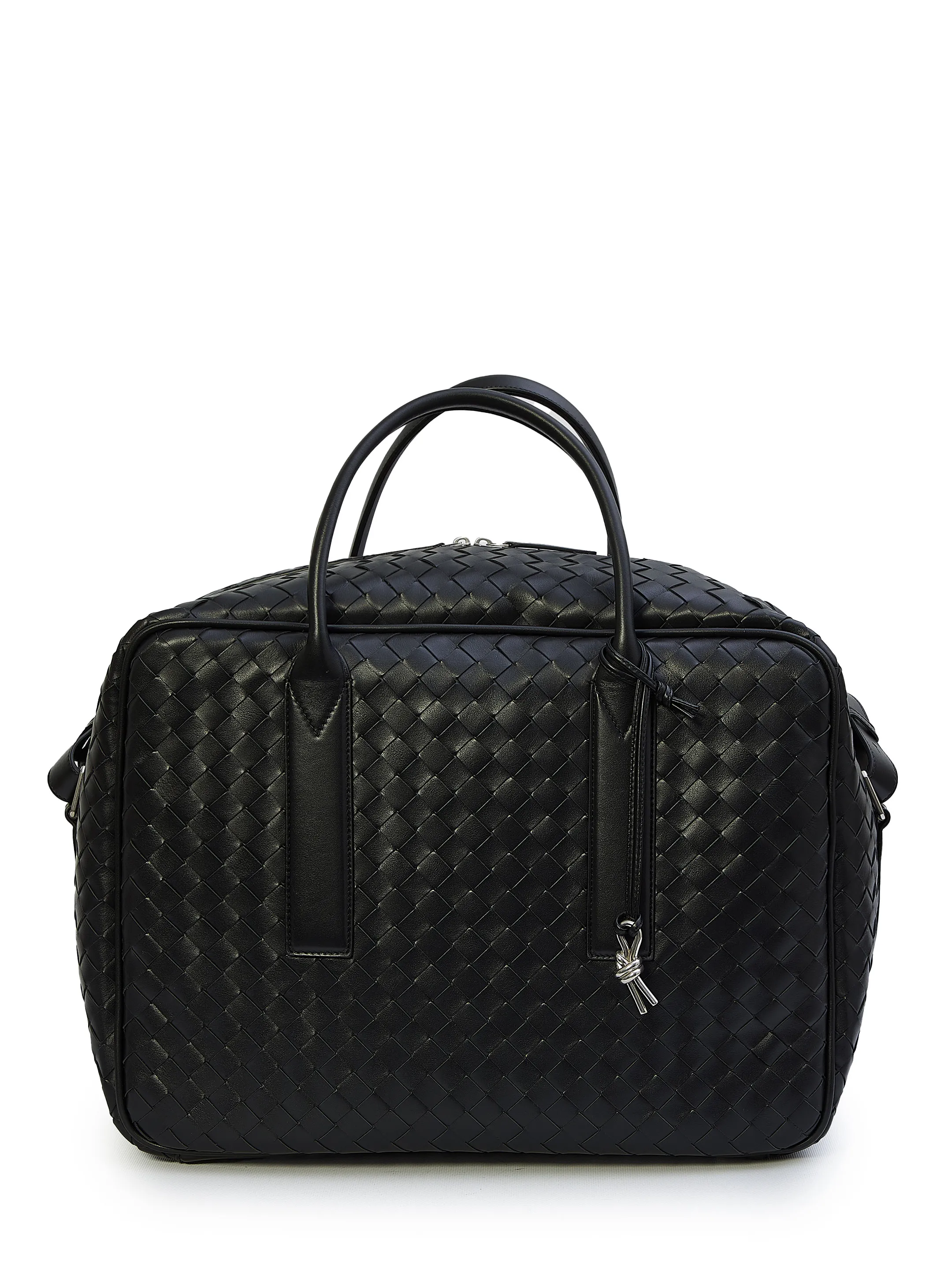 BOTTEGA VENETA    Borsa weekender in pelle