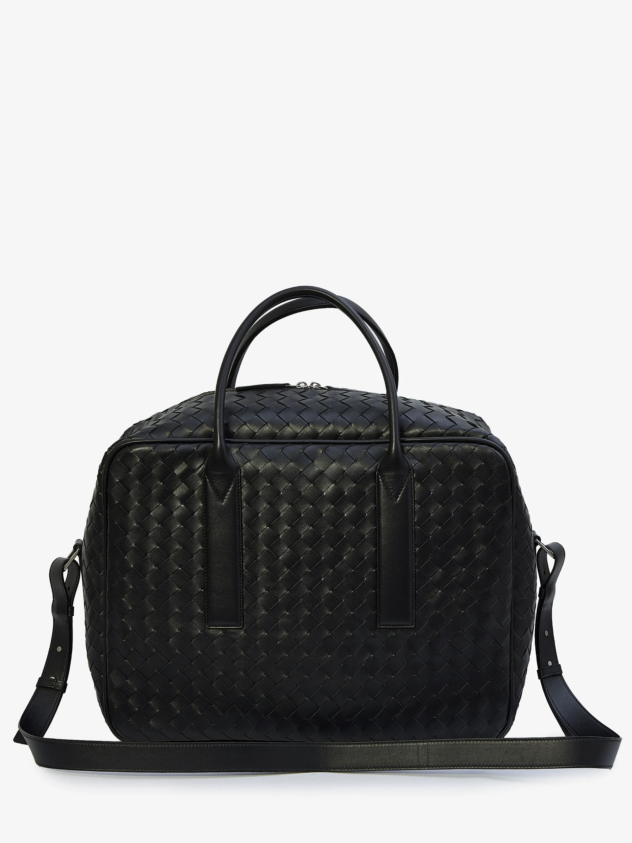 BOTTEGA VENETA    Borsa weekender in pelle