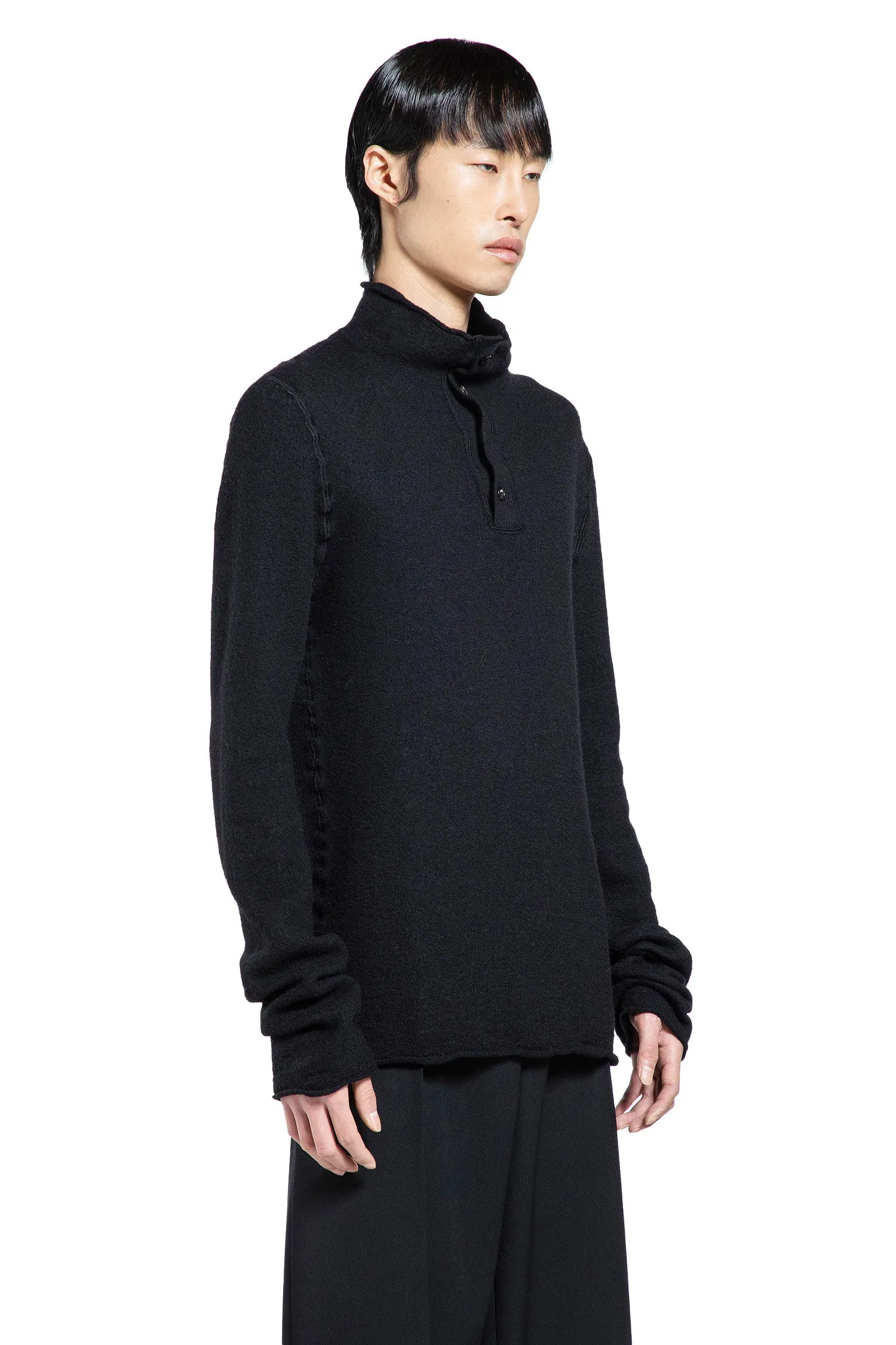 bottega veneta  knitted long sleeve top 