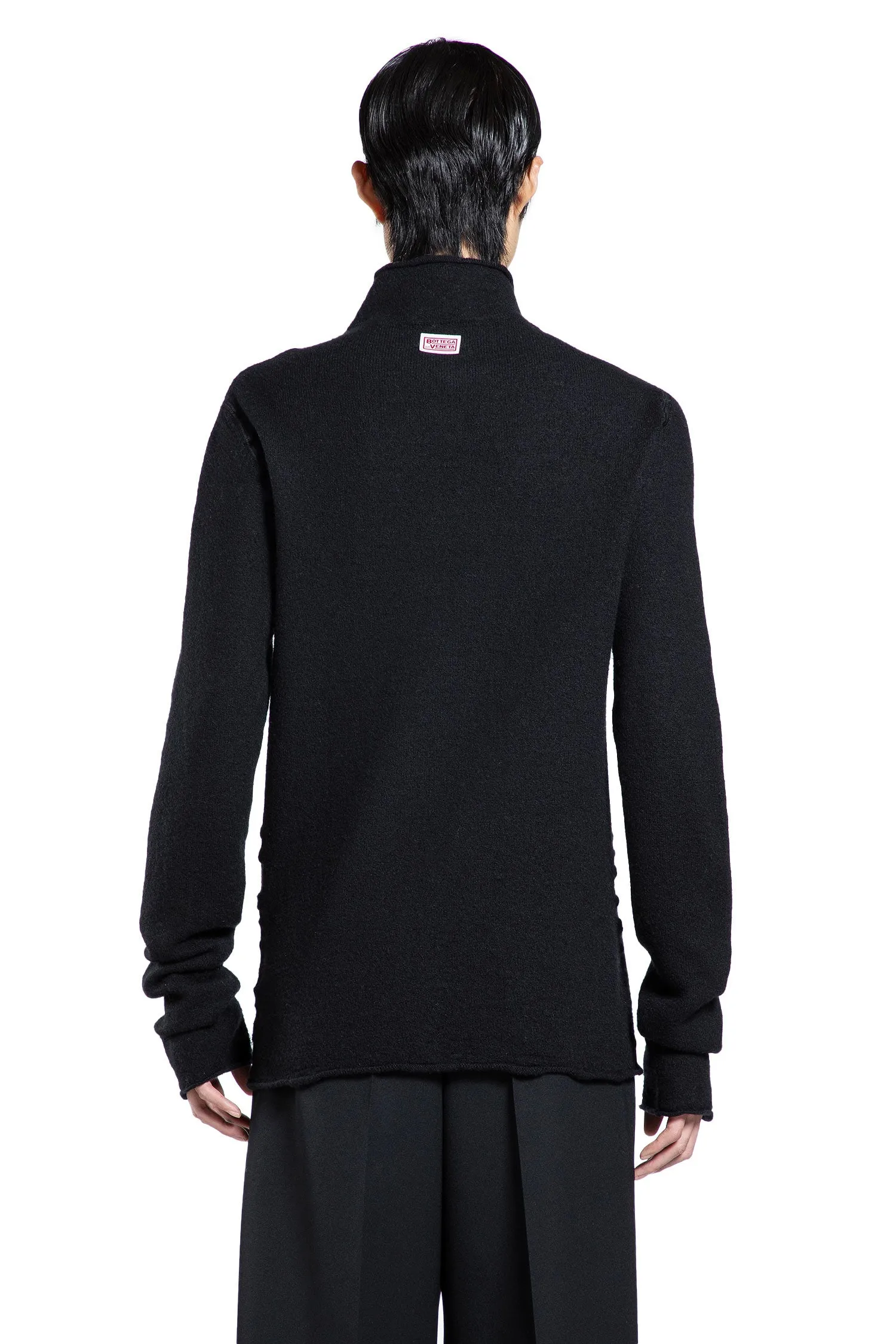 bottega veneta  knitted long sleeve top 