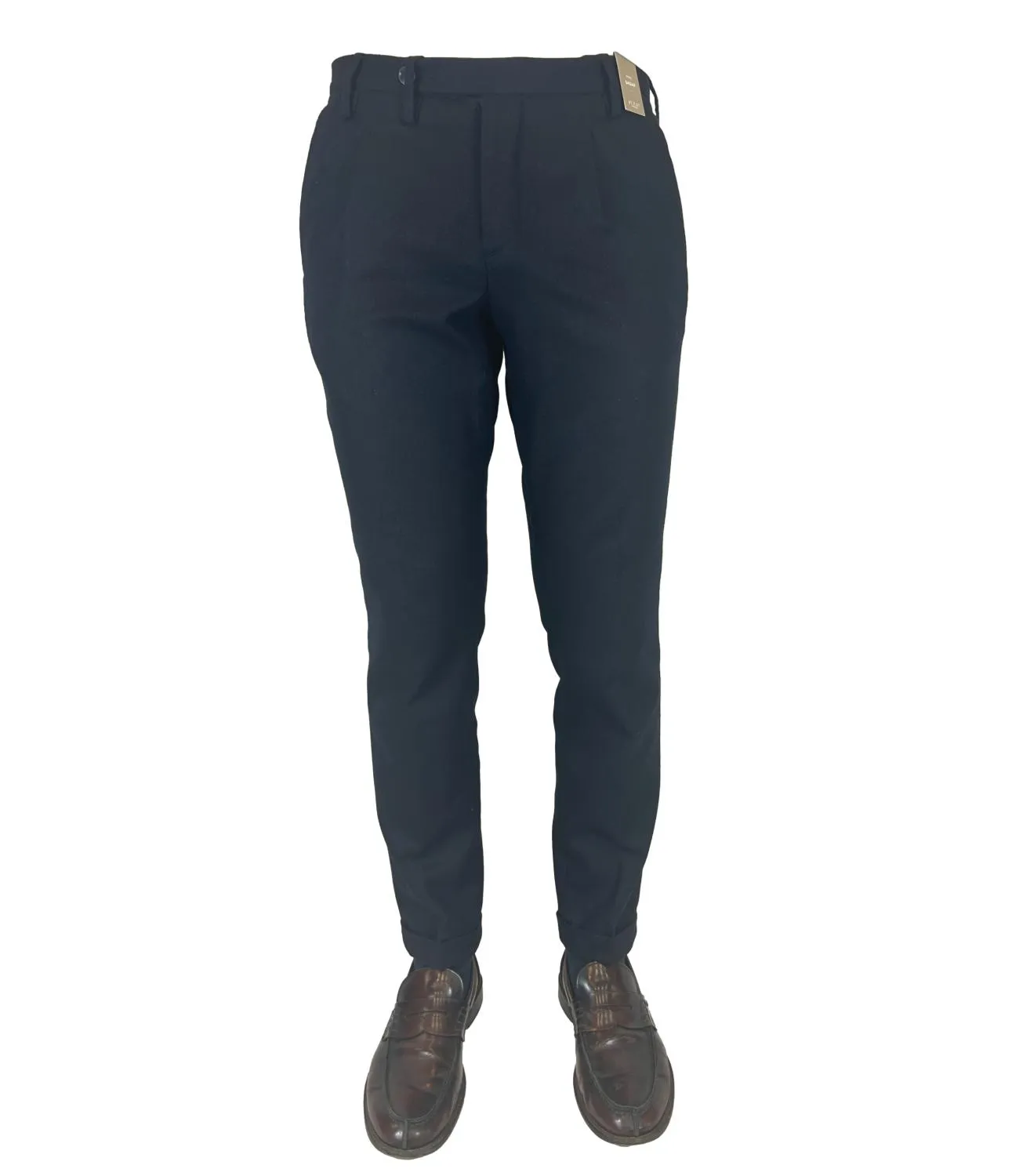 Brand AT.P.CO Pantalone Chino SASA slim fit blu navy