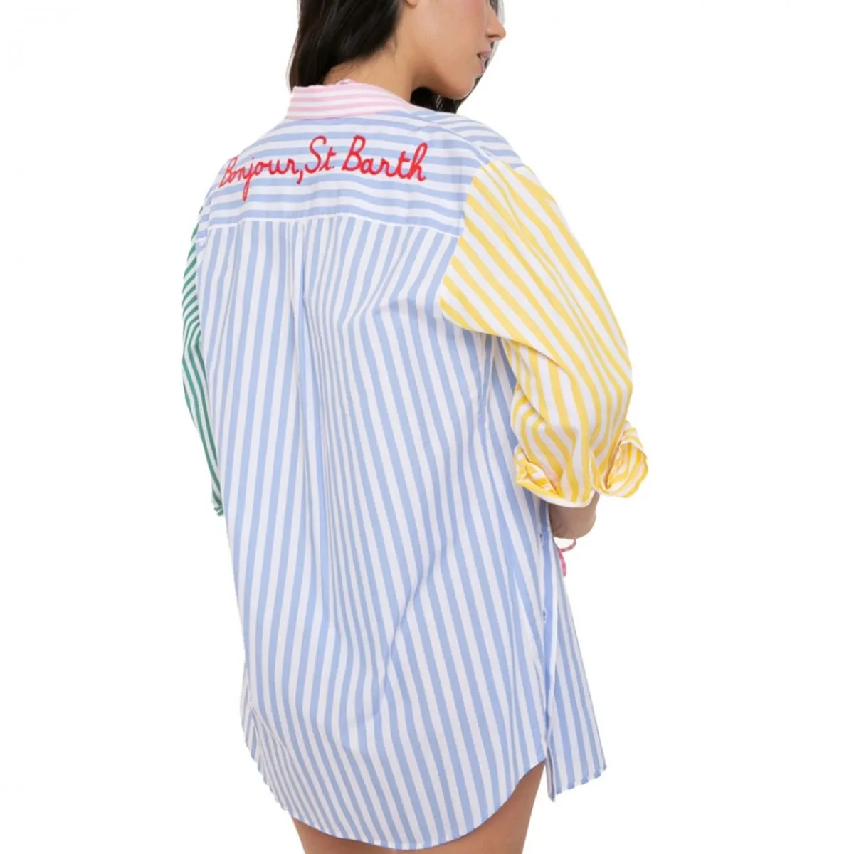 Brigitte Camicia Con Ricamo, Multi