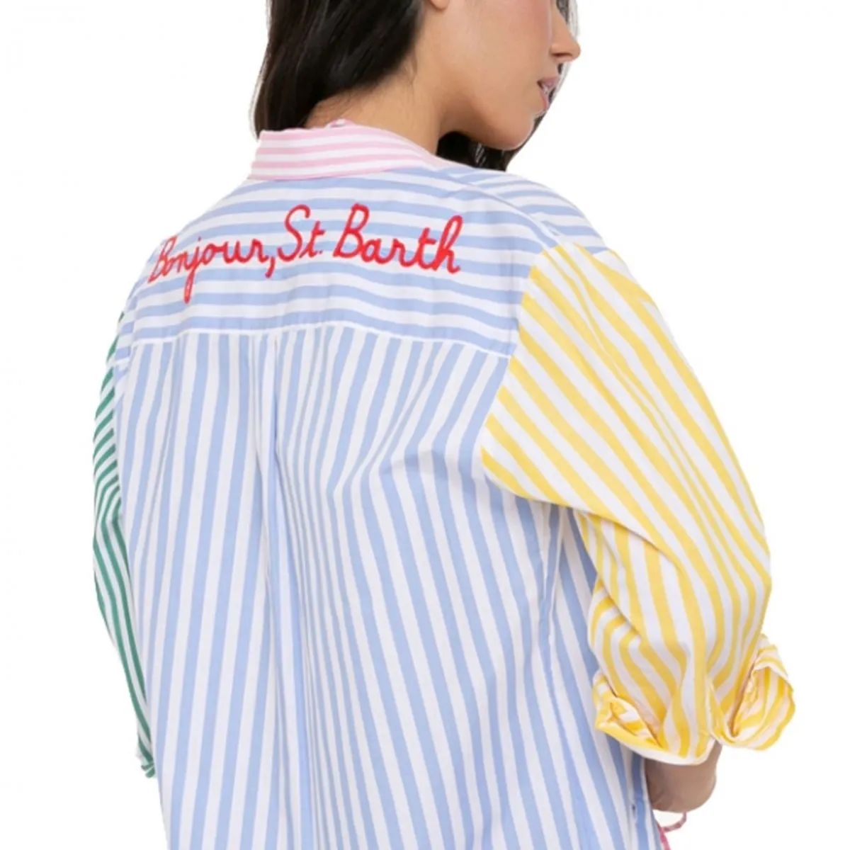 Brigitte Camicia Con Ricamo, Multi