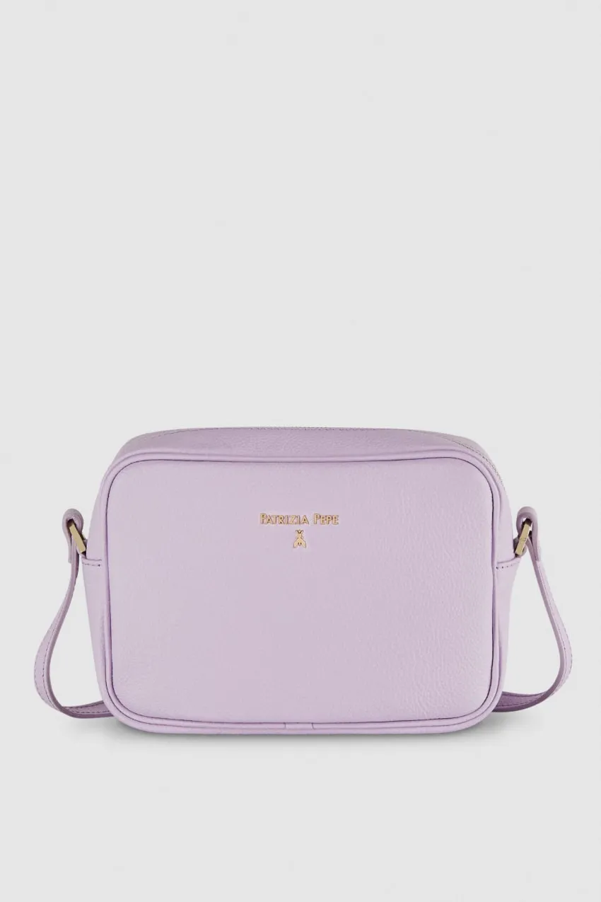 Camera bag en cuir avec poche intérieure