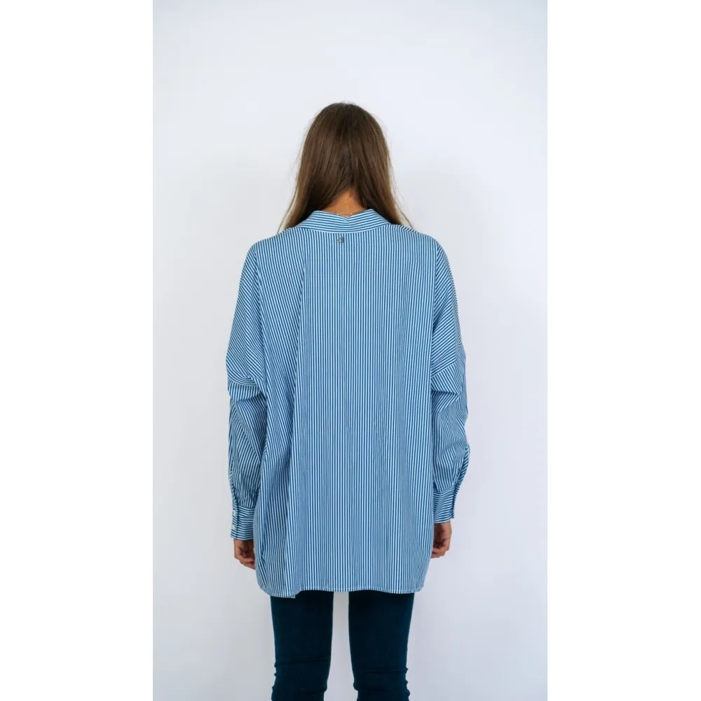 Camicia donna a righe Dixie
