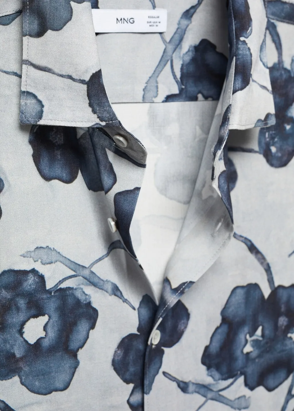 Camicia fluida stampa floreale 