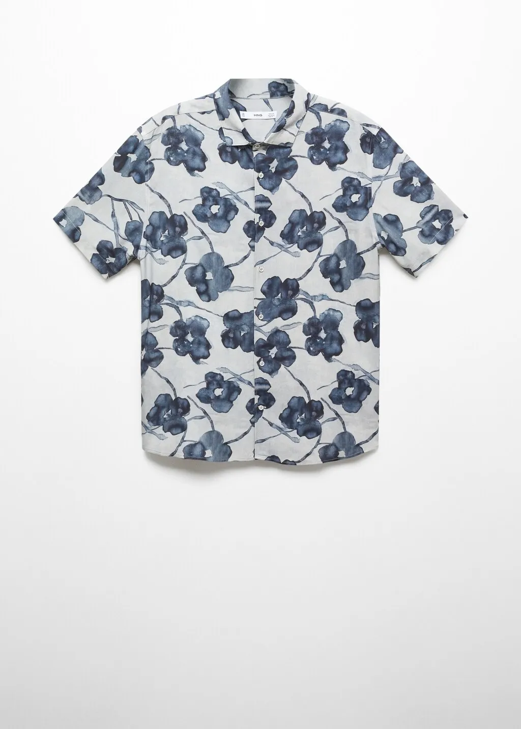 Camicia fluida stampa floreale 