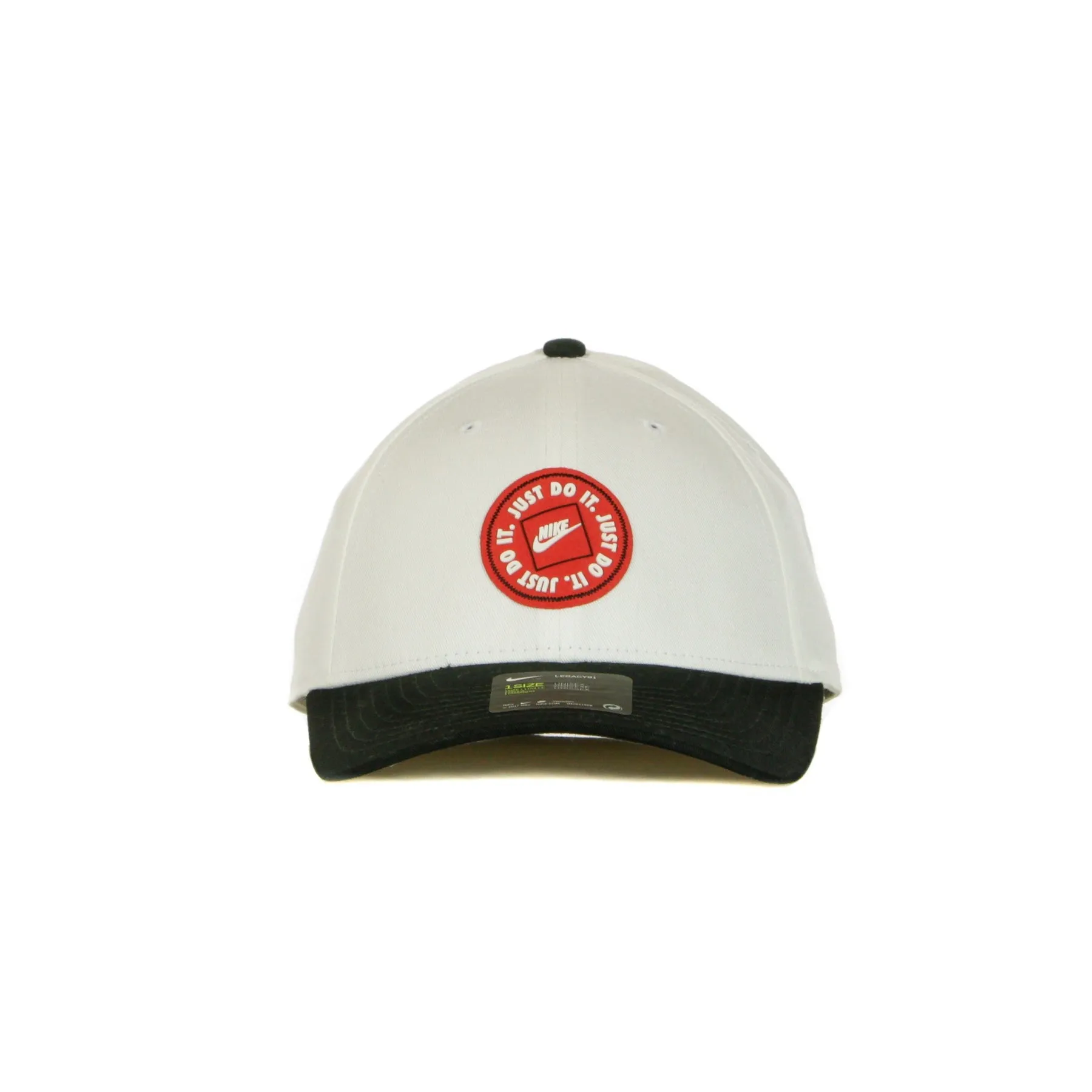Cappellino Visiera Curva Uomo Sportswear Legacy 91 Tech Cap White/black