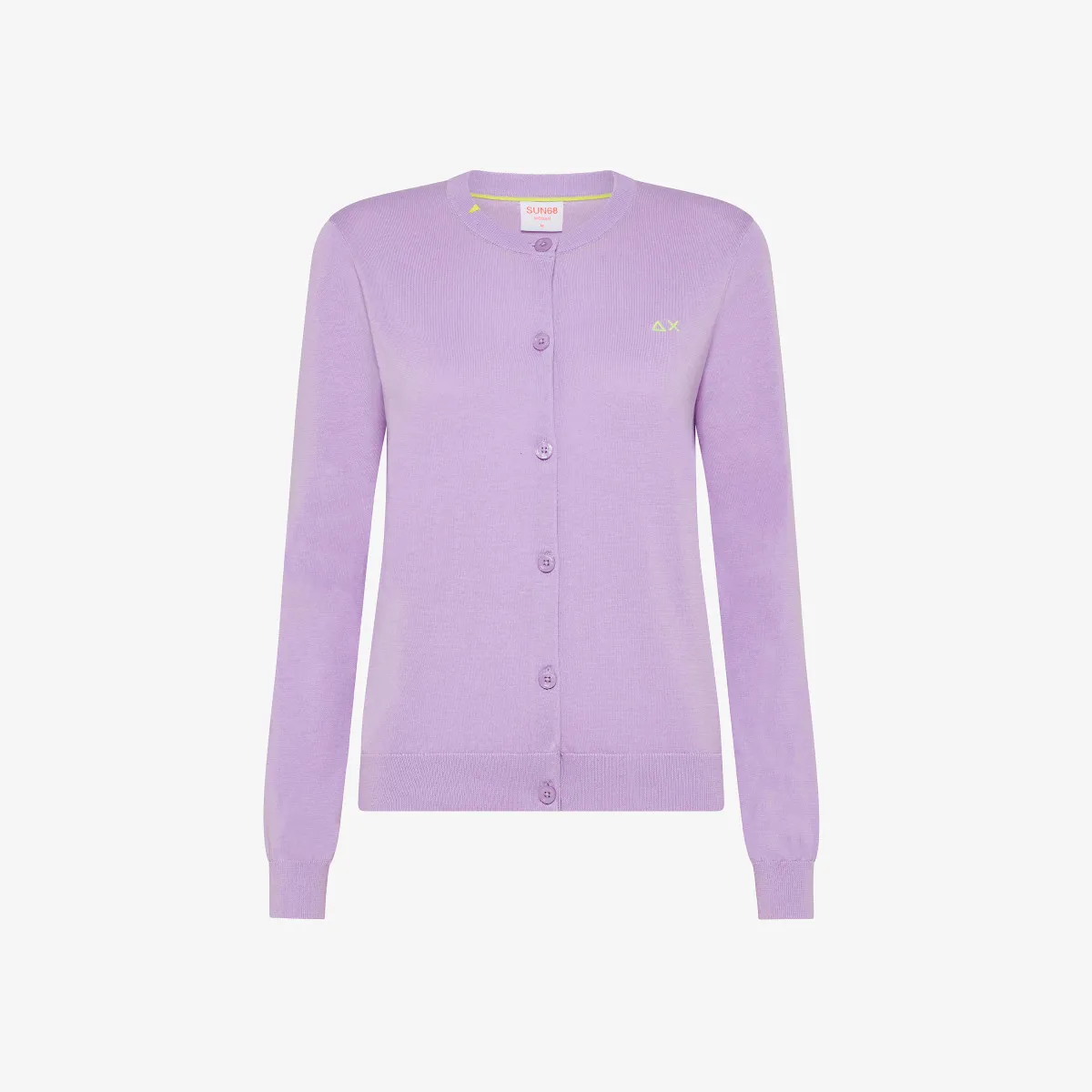 CARDIGAN SOLID L/S LILLA