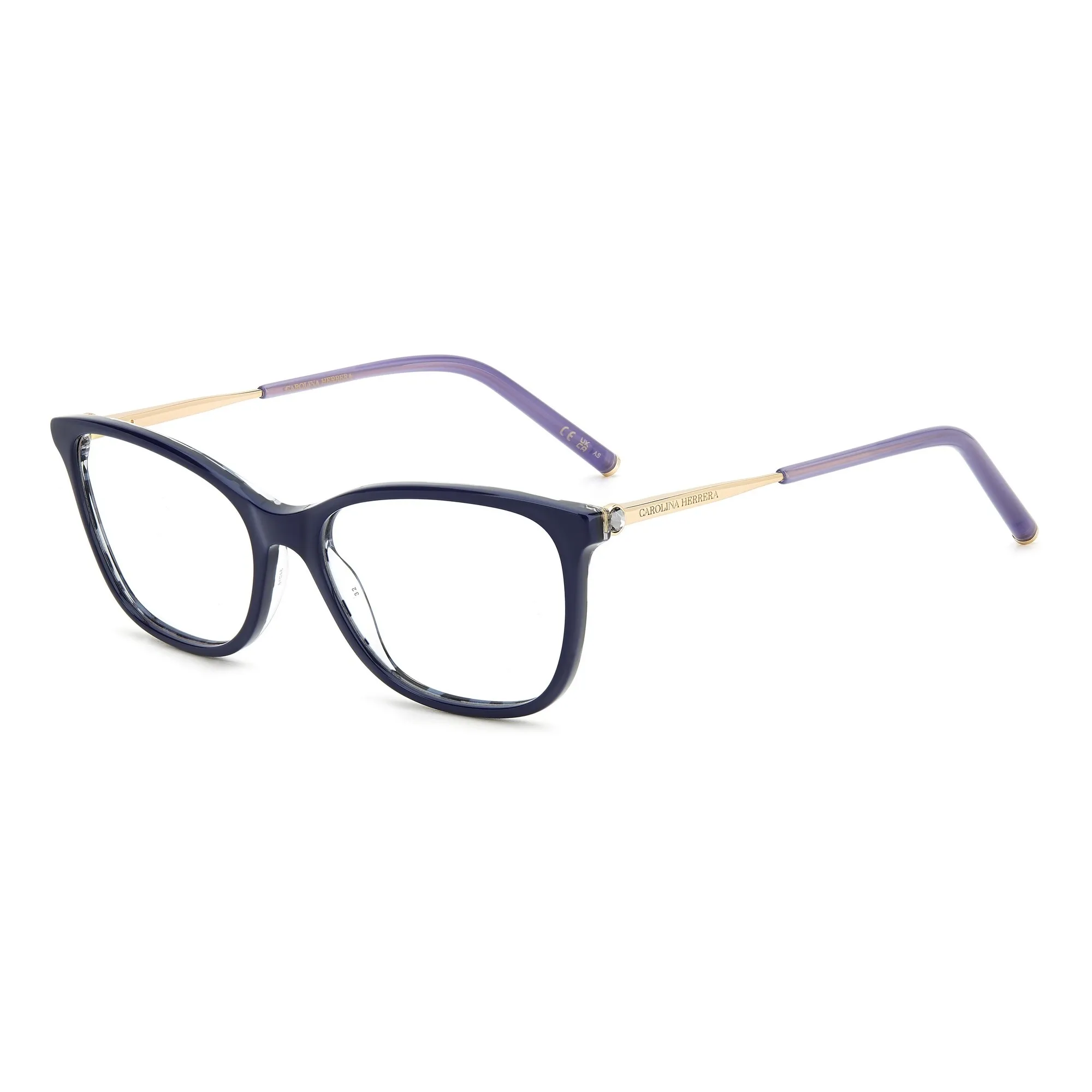   Carolina Herrera HER 0197 - KY2 Oro Blu | Occhiale Da Vista Donna 