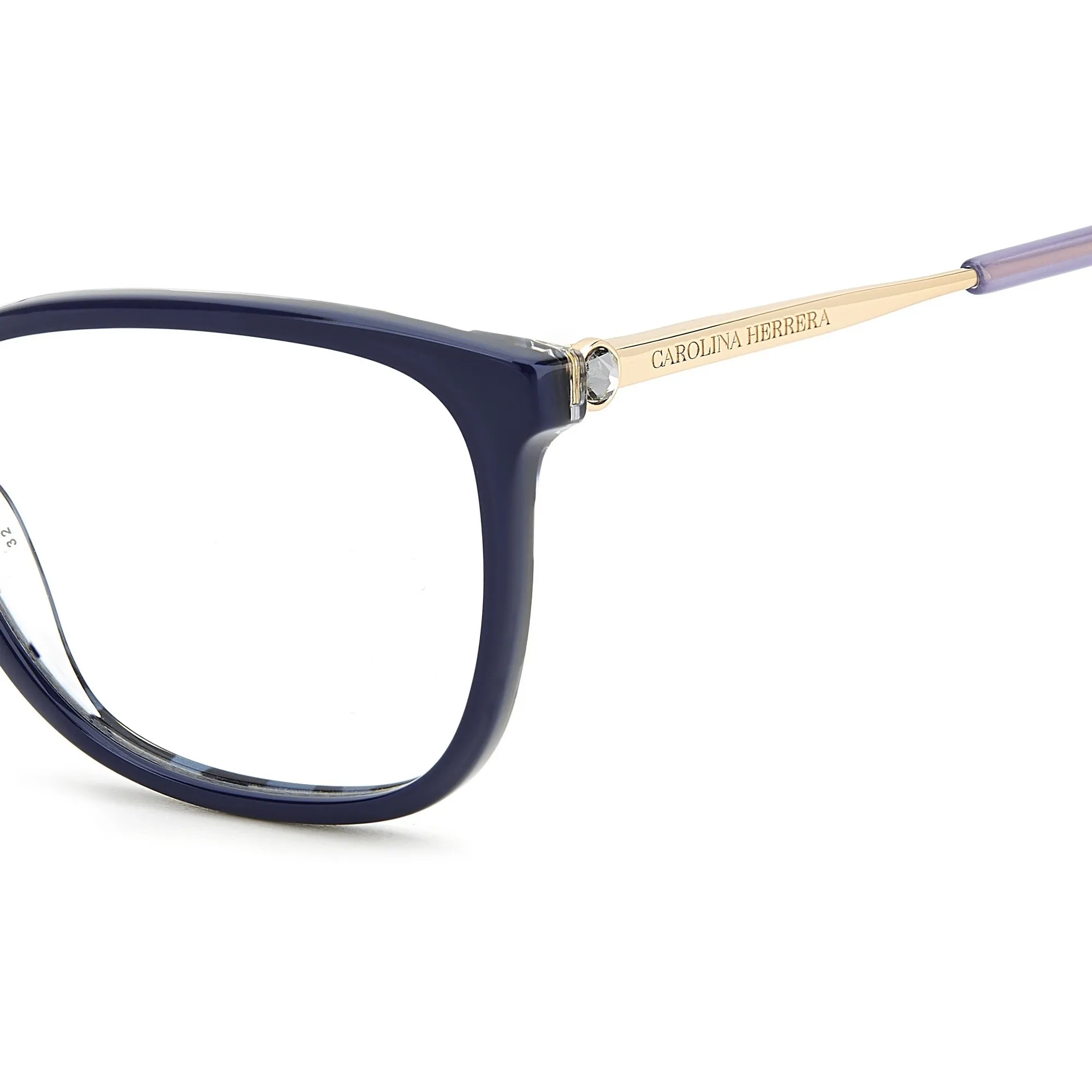   Carolina Herrera HER 0197 - KY2 Oro Blu | Occhiale Da Vista Donna 