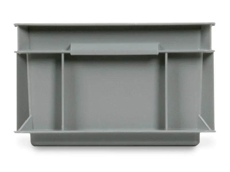 Cassette in plastica Fami Euro Box 300x200x120mm con maniglie a conchiglia e fondo liscio (10pz)