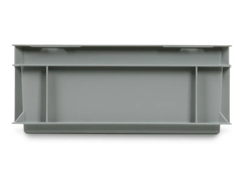 Cassette in plastica Fami Euro Box 300x200x120mm con maniglie a conchiglia e fondo liscio (10pz)